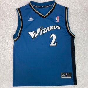 VTG John Wall Washington Wizards Blue NBA Basketball Adidas Jersey medium 10/12
